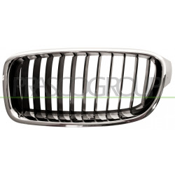 Grille de calandre chrome chrome noir côté chauffeur