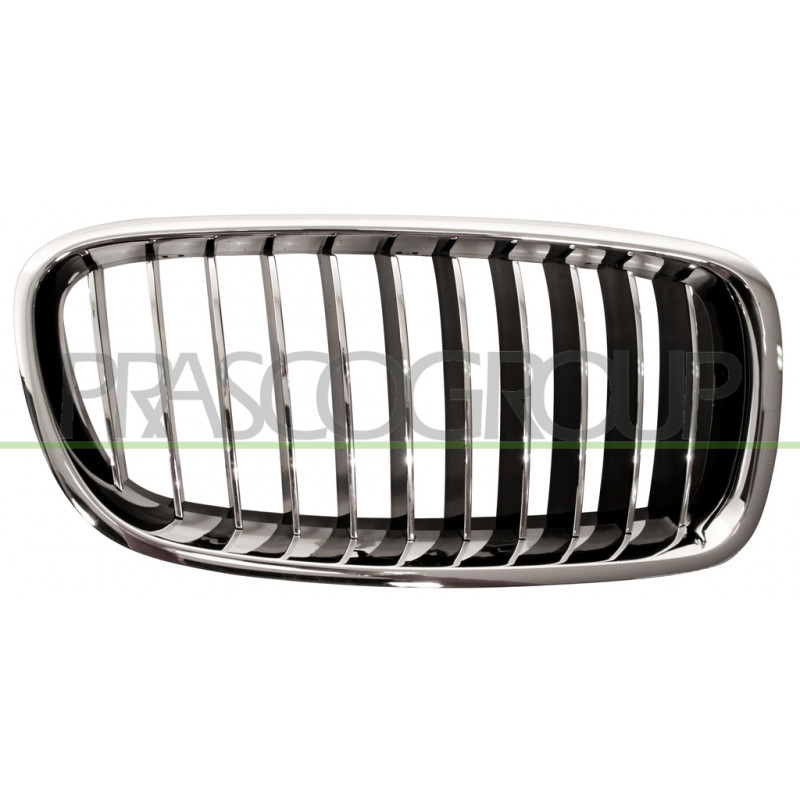 Grille de calandre chrome chrome noir côté passager Grille de calandre chrome chrome noir côté passager