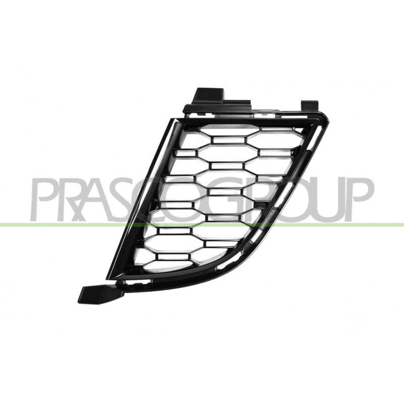 Grille noire brillante de pare-chocs avant côté chauffeur Grille noire brillante de pare-chocs avant côté chauffeur