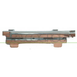 Moulure chrome de support de plaque de police