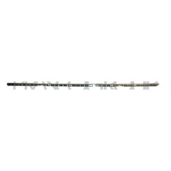 Moulure centrale chrome de pare-chocs arrière