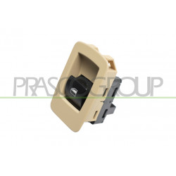 INTERRUPTEUR LEVE-VITRE BEIGE-PORTE AVANT DROITE-PORTE ARRIERE DROITE/GAUCHE-4 B