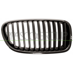 Grille de calandre chrome chrome noir côté passager