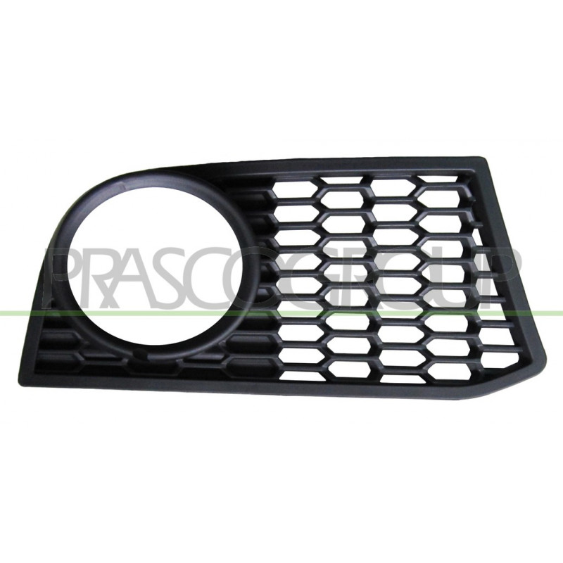 Grille de pare-chocs avant noir côté passager Grille de pare-chocs avant noir côté passager