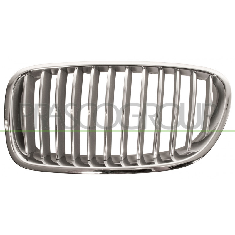 Grille de calandre chrome titane côté chauffeur Grille de calandre chrome titane côté chauffeur