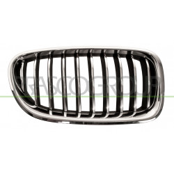 Grille de calandre chrome chrome noir côté passager