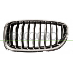 Grille de calandre chrome chrome noir côté chauffeur