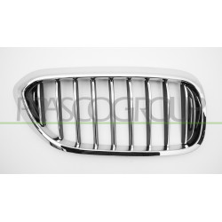 Grille de calandre chrome chrome noir côté passager
