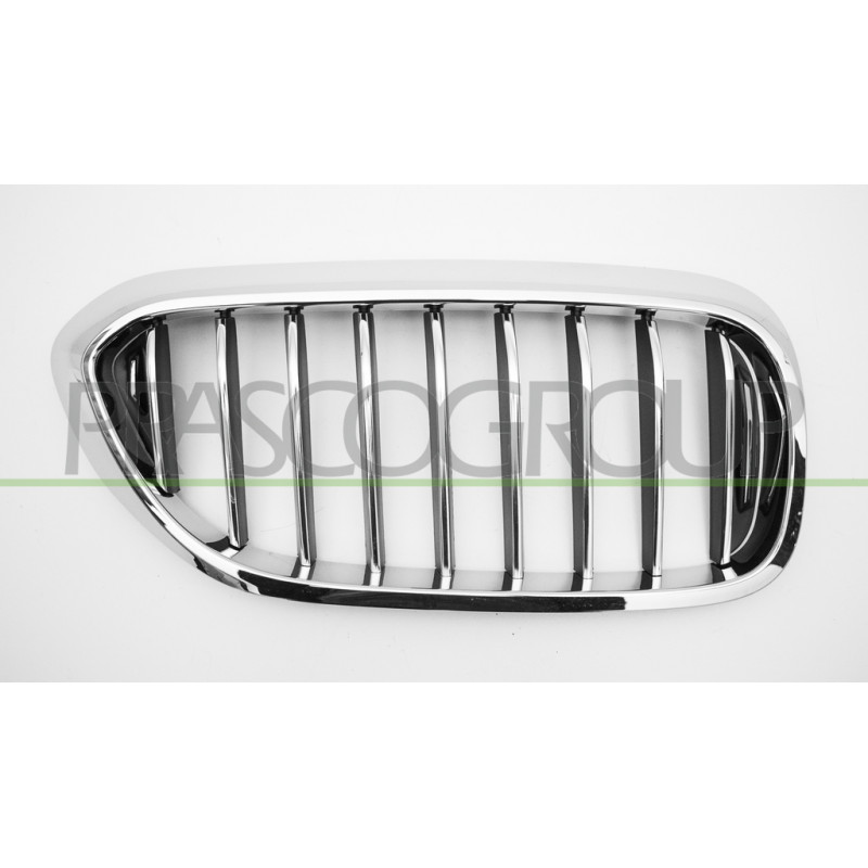 Grille de calandre chrome chrome noir côté passager Grille de calandre chrome chrome noir côté passager