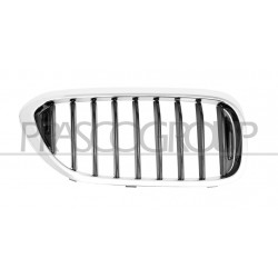 Grille de calandre chrome noir côté passager