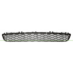 Grille centrale noire de pare-chocs avant