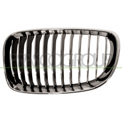Grille de calandre chrome chrome noir côté chauffeur