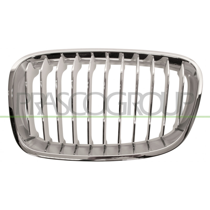 Grille de calandre chrome chrome blanc côté chauffeur Grille de calandre chrome chrome blanc côté chauffeur