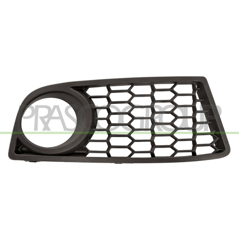 Grille noire de pare-chocs avant côté passager