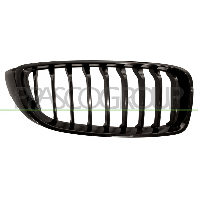 Grille de calandre noire brillant côté passager Grille de calandre noire brillant côté passager