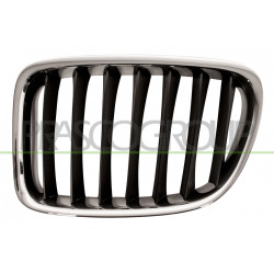 Grille de calandre chrome noir côté chauffeur