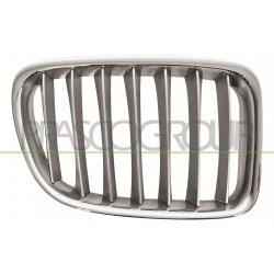 Grille de calandre chrome titane côté passager
