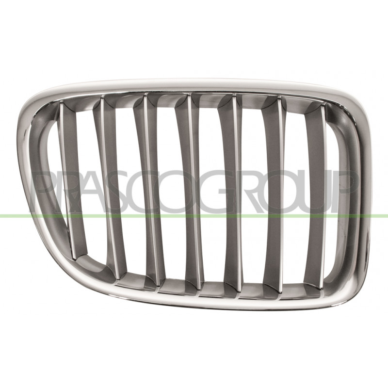 Grille de calandre chrome titane côté passager Grille de calandre chrome titane côté passager