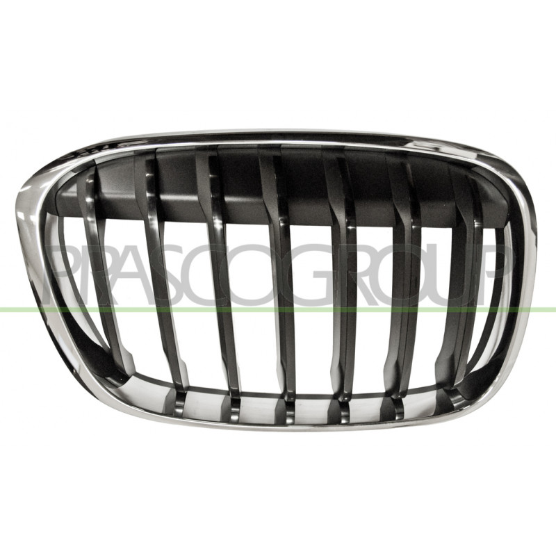 Grille de calandre chrome noir côté passager Grille de calandre chrome noir côté passager