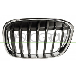 Grille de calandre chrome noir côté chauffeur