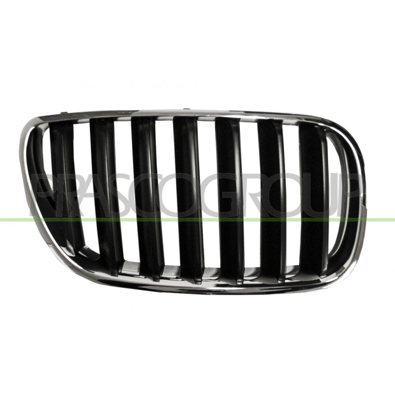 Grille de calandre chrome noir côté passager Grille de calandre chrome noir côté passager