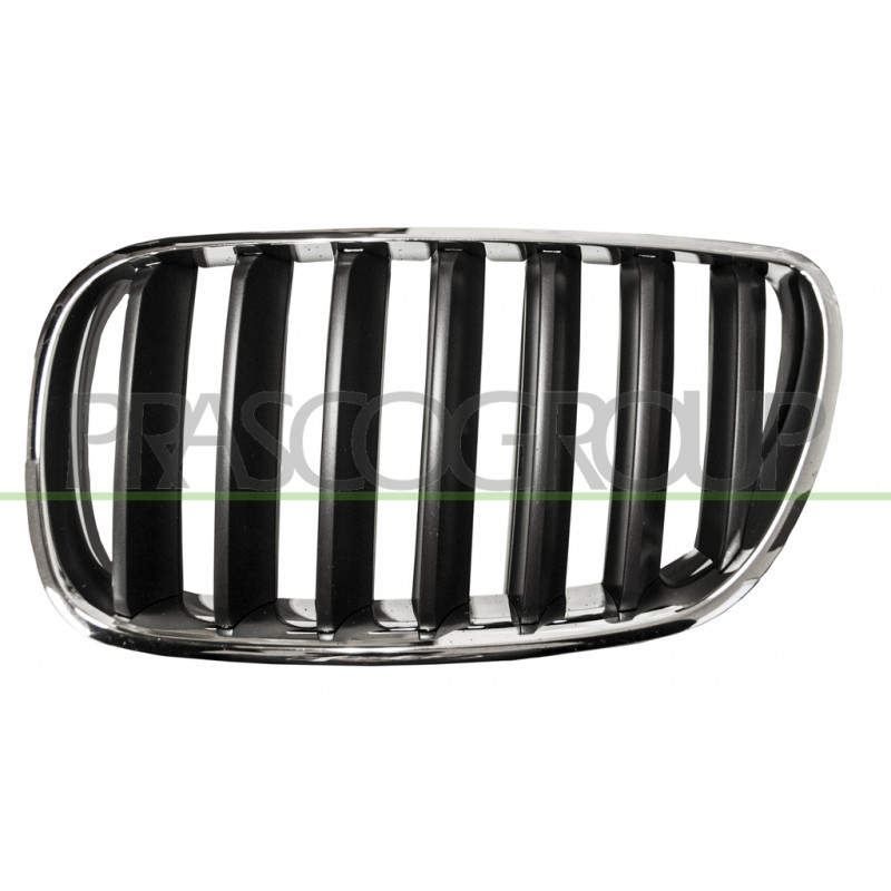 Grille de calandre chrome titane côté chauffeur Grille de calandre chrome titane côté chauffeur
