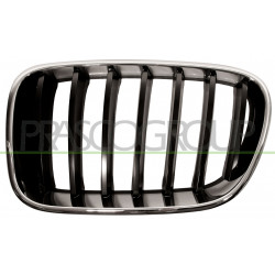 Grille de calandre chrome noir côté chauffeur