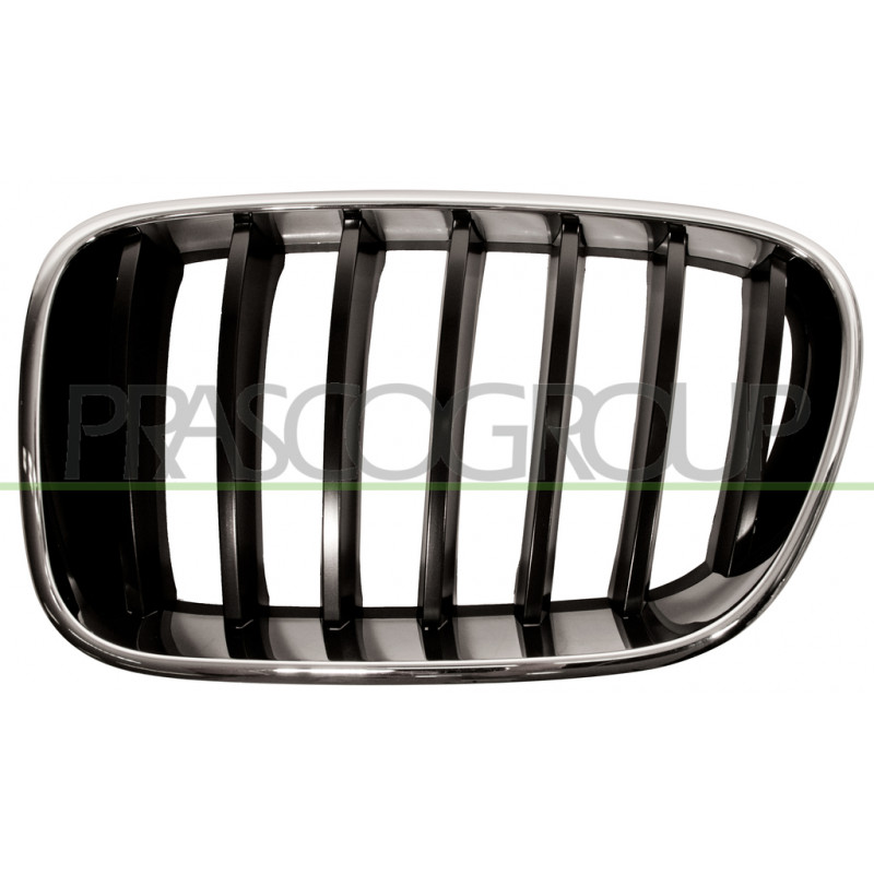 Grille de calandre chrome noir côté chauffeur Grille de calandre chrome noir côté chauffeur