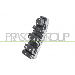 PANNEAU A BOUTON-POUSSOIR NOIR-4 INTERRUPTEURS-LEVE VITRE-PORTE AVANT GAUCHE-6 B