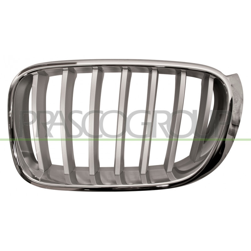 Grille de calandre chrome côté chauffeur Grille de calandre chrome côté chauffeur
