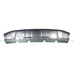 Bandeau central inférieur argent de pare-chocs avant