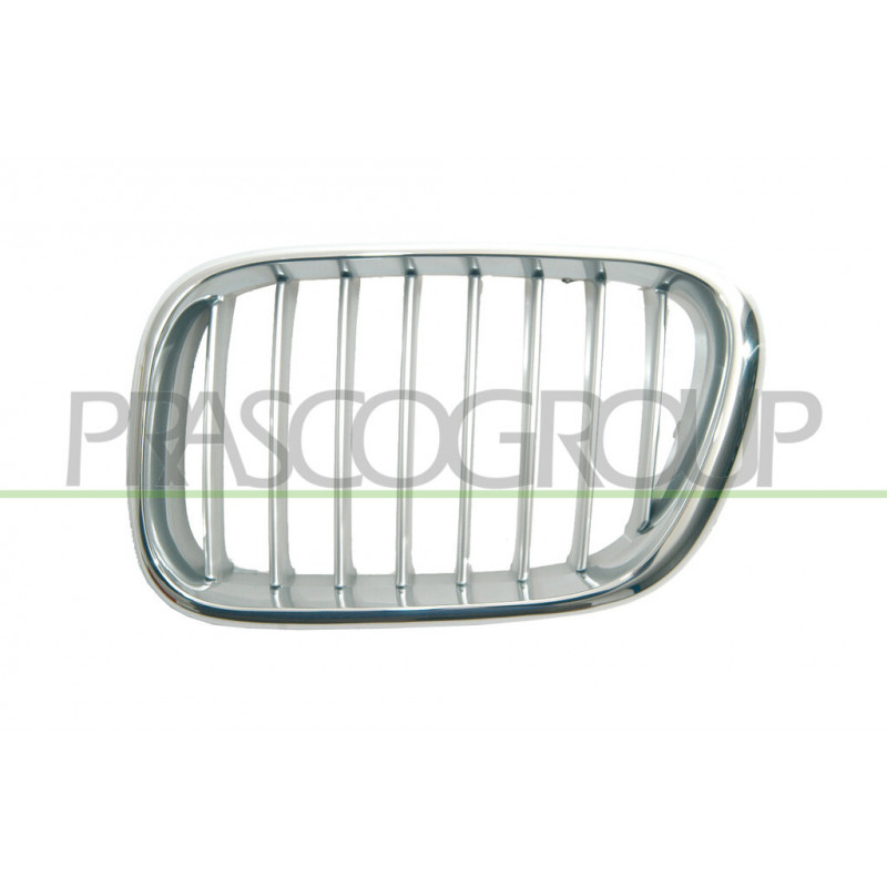 Grille de calandre noir chrome côté chauffeur Grille de calandre noir chrome côté chauffeur