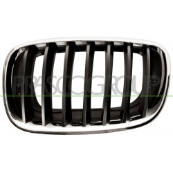 Grille de calandre chrome chrome noir côté chauffeur