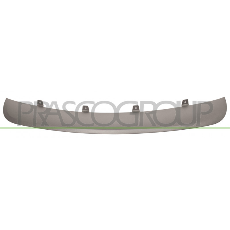 Bandeau central gris et chrome de pare-chocs avant Bandeau central gris et chrome de pare-chocs avant