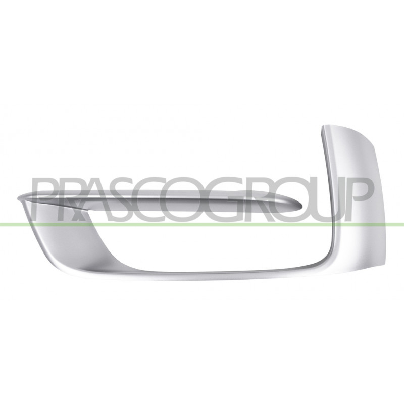 MOULURE GAUCHE DE GRILLE DE PARE-CHOCS AVANT-ARGENT MOD. X-LINE MOULURE GAUCHE DE GRILLE DE PARE-CHOCS AVANT-ARGENT MOD. X-LINE