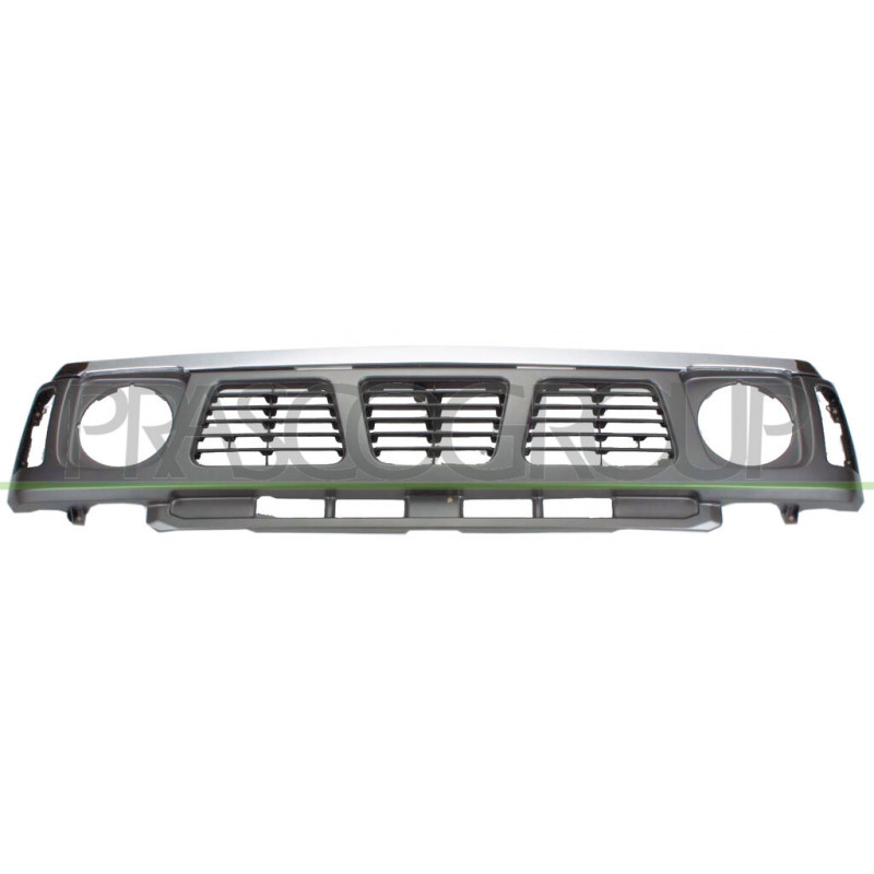 Grille de calandre argent et gris Grille de calandre argent et gris