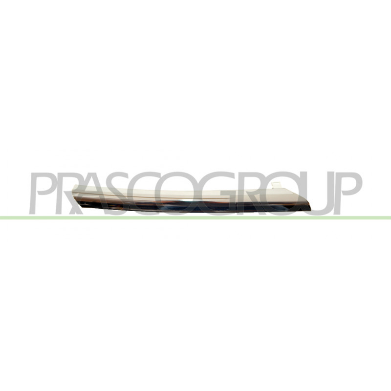 Moulure chrome de grille de pare-chocs avant côté passager Moulure chrome de grille de pare-chocs avant côté passager