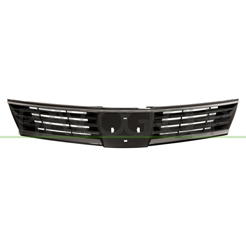 Grille de calandre noir avec moulure chrome Grille de calandre noir avec moulure chrome