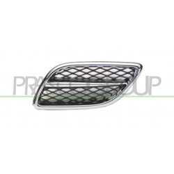 Grille de calandre chrome noir côté chauffeur