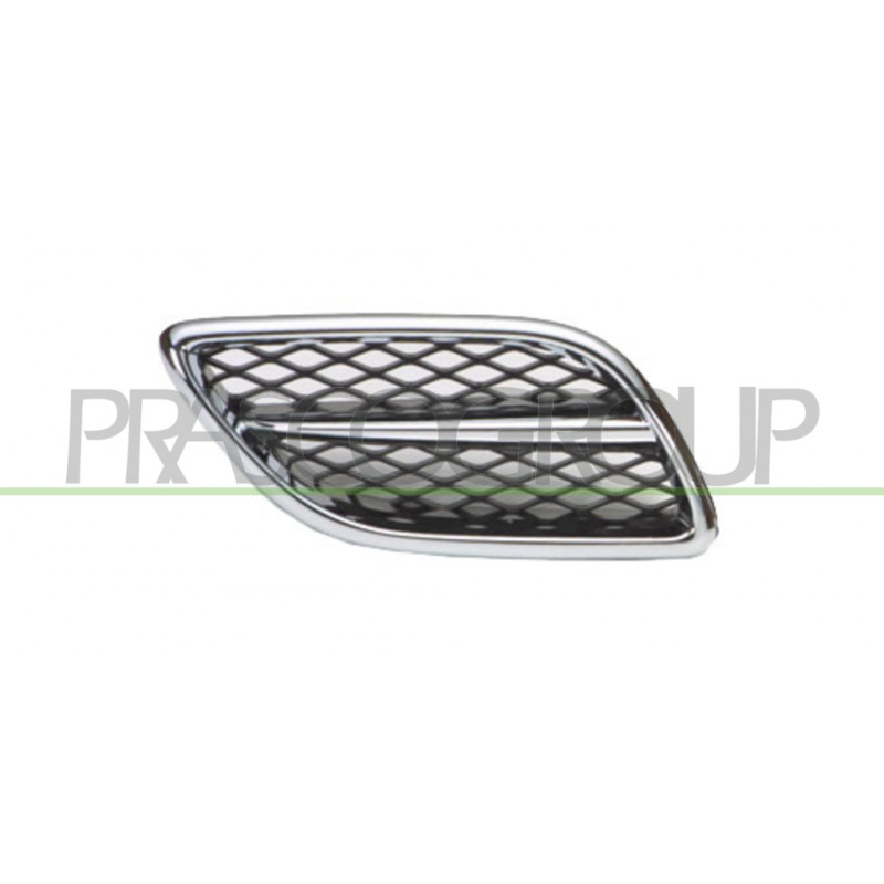 Grille de calandre chrome noir côté passager