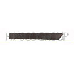 Bandeau noir de porte arrière côté chauffeur