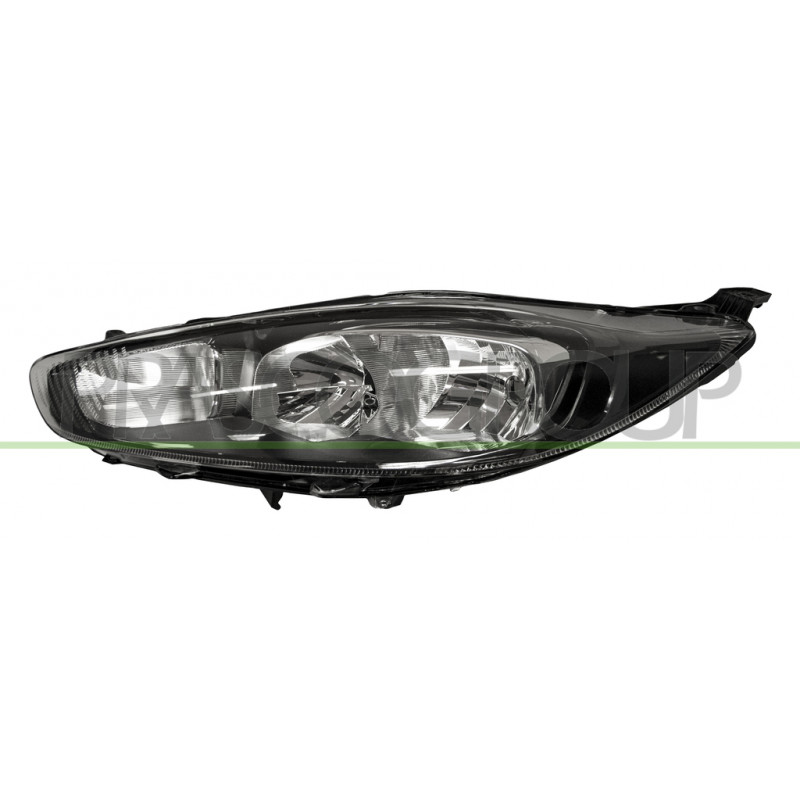 Phare Gauche H7+H15 Electrique Avec Moteur-Noir Phare Gauche H7+H15 Electrique Avec Moteur-Noir