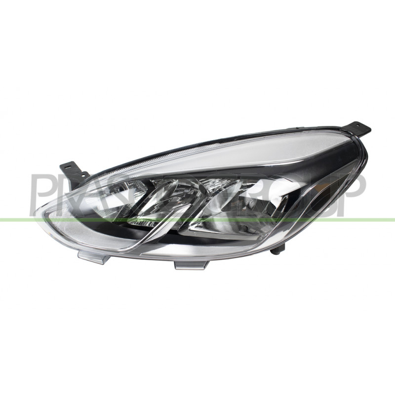 Phare Gauche H7+H15 Electrique Avec Moteur-Chrome' Phare Gauche H7+H15 Electrique Avec Moteur-Chrome'