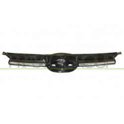 Grille de calandre noir brillant avec moulure chrome