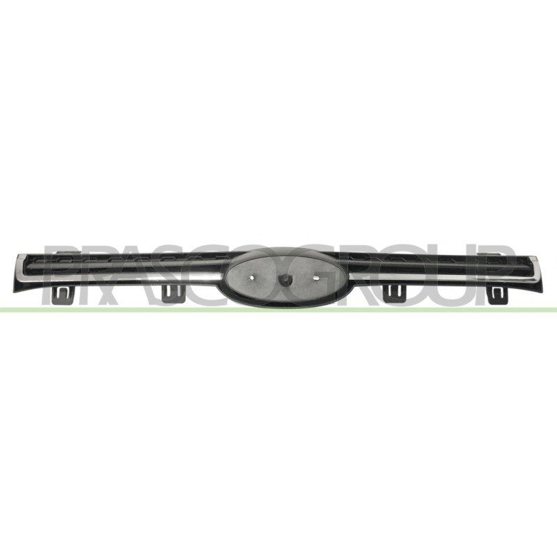 Grille de calandre noir avec moulre chrome Grille de calandre noir avec moulre chrome