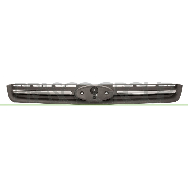 Grille de calandre noir avec moulre chrome Grille de calandre noir avec moulre chrome
