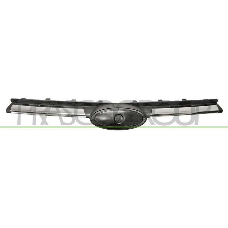 Grille de calandre gris avec moulure chrome Grille de calandre gris avec moulure chrome