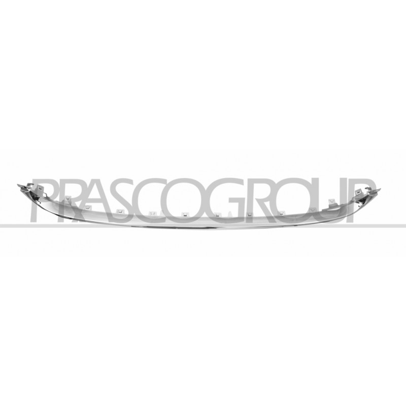 Moulure inférieure chrome de grille de calandre