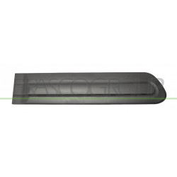 Bandeau noir de porte arrière côté passager