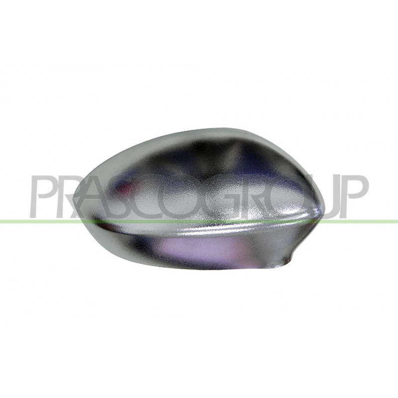 Coque de rétroviseur chrome côté passager Coque de rétroviseur chrome côté passager